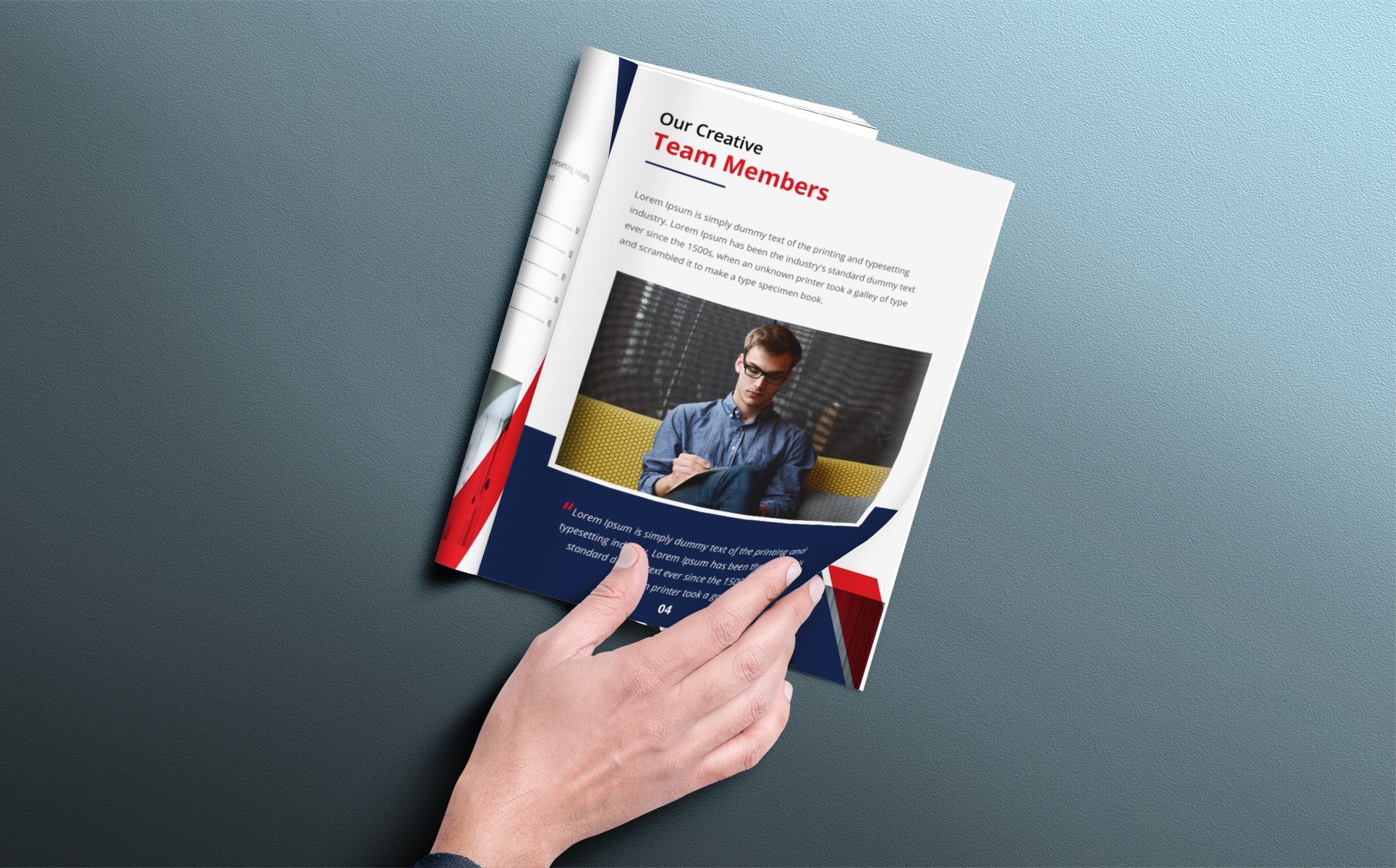Download Фирменный стиль "8 Page Brochure - Corporate Identity Template" / 8 Page Brochure - Corporate Identity Template - Фирменный стиль на тему графика pages brochure flyer profile creative template magazine leaflet corporate company modern report agency unique annual catalog portfolio bifold 8 page