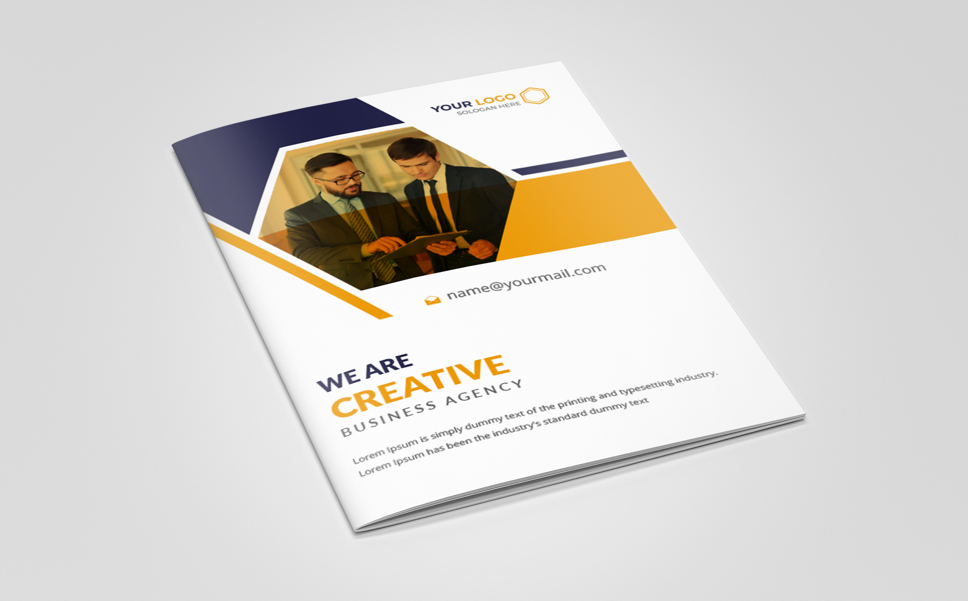 Download Фирменный стиль "Creative Brochure - Corporate Identity Template" / Creative Brochure - Corporate Identity Template - Фирменный стиль на тему графика pages brochure flyer profile creative template magazine leaflet corporate company modern report agency unique annual catalog portfolio bifold bi-fold page