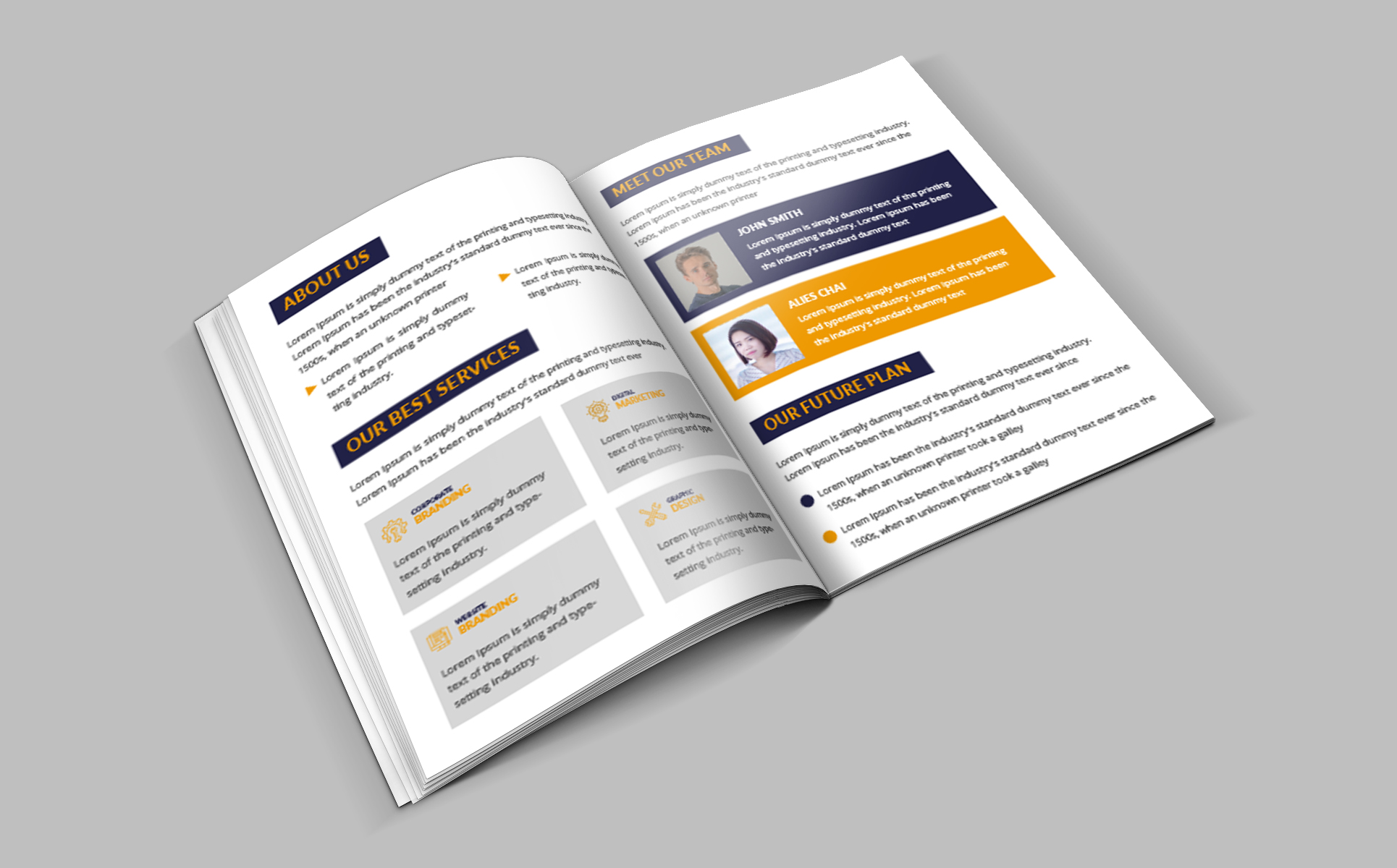 Download Фирменный стиль "Creative Brochure - Corporate Identity Template" / Creative Brochure - Corporate Identity Template - Фирменный стиль на тему графика pages brochure flyer profile creative template magazine leaflet corporate company modern report agency unique annual catalog portfolio bifold bi-fold page