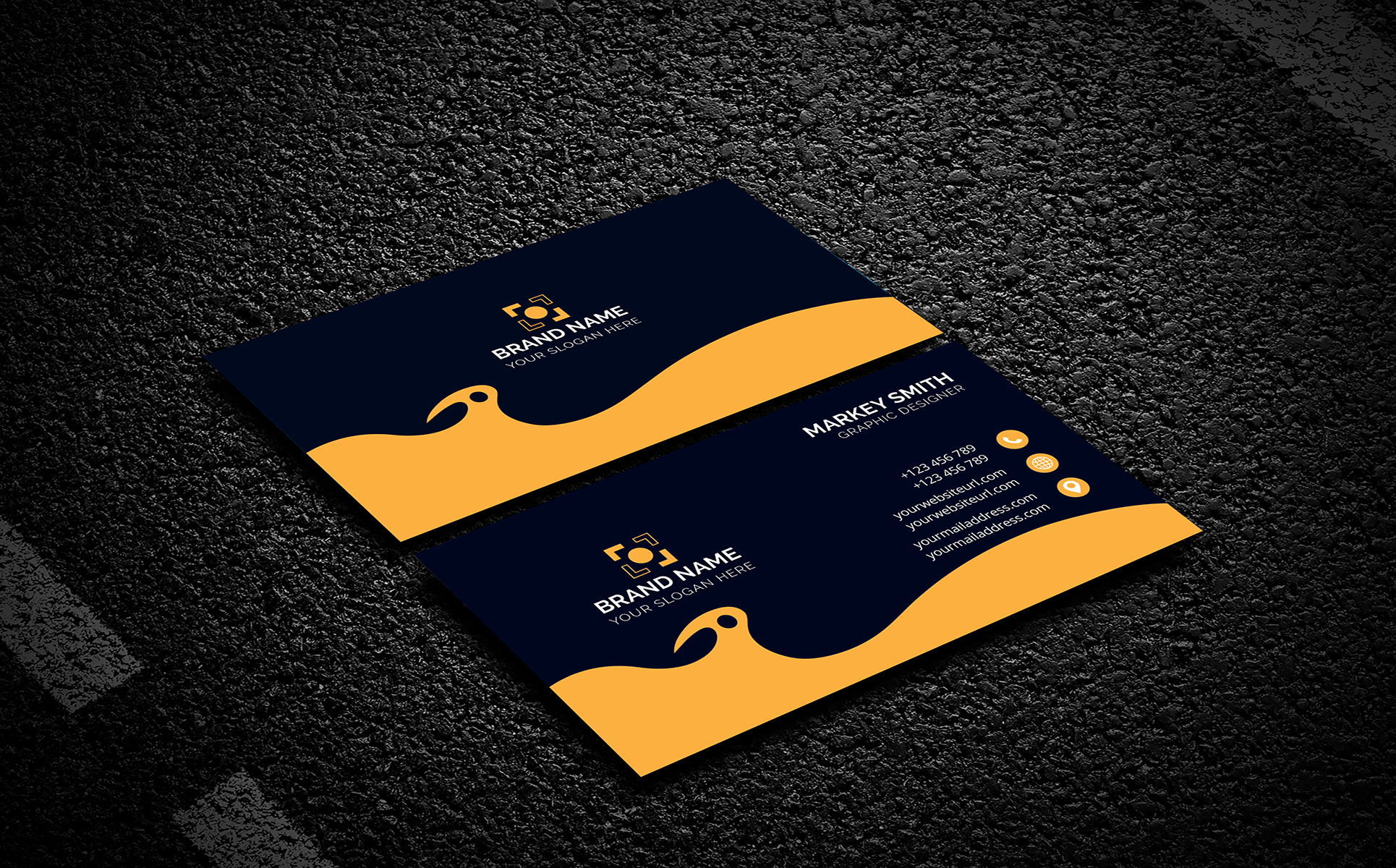 Download Фирменный стиль "Business Card - Corporate Identity Template" / Business Card - Corporate Identity Template - Фирменный стиль на тему графика business card template clean visiting bundle gold minimal design best branding simple psd editable pack package modern corporate creative vector