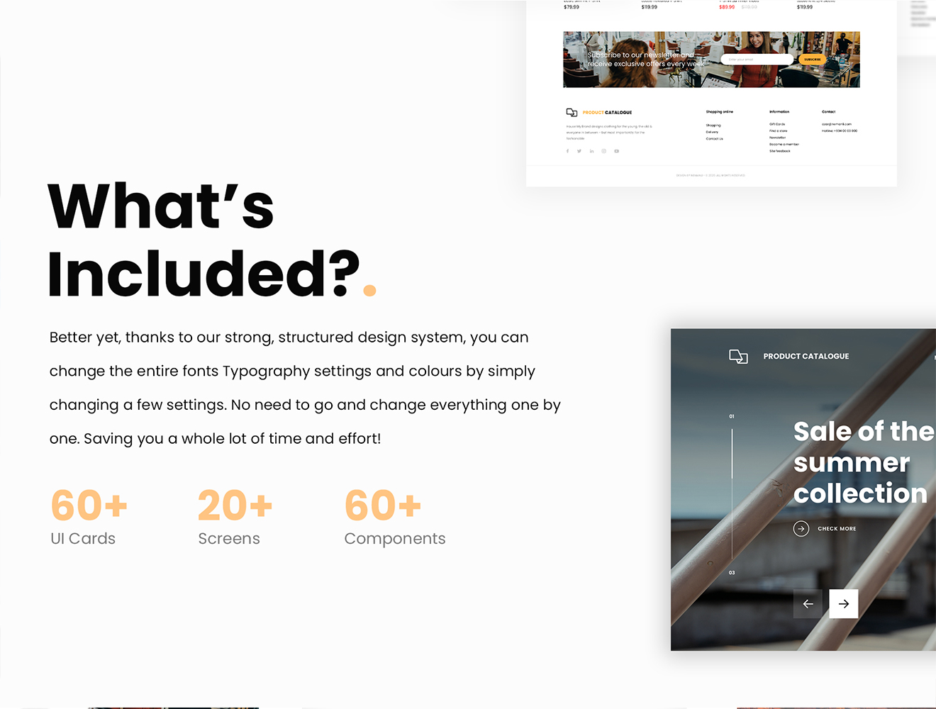 Download UI элементы "E-commerce catalogue UI Kit " / E-commerce catalogue UI Kit  - Адаптивный UI элементы на тему графика e-commerce product catalogue fashion bestseller store ui ux