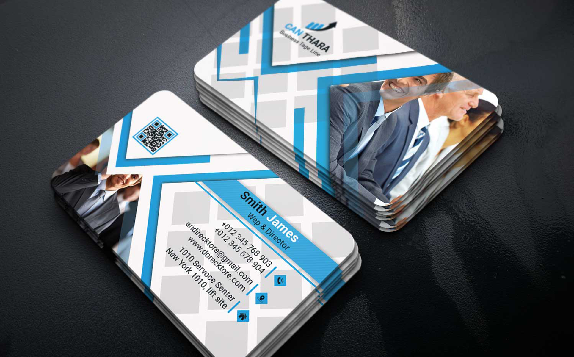 Download Фирменный стиль "Creative Business Card - Corporate Identity Template" / Creative Business Card - Corporate Identity Template - Фирменный стиль на тему графика business card graphic green landscape letterhead logo modern design print ready professional simple standard web white