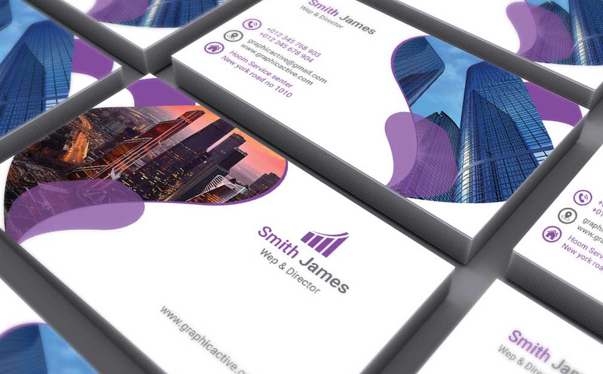 Download Фирменный стиль "Creative Business Card - Corporate Identity Template" / Creative Business Card - Corporate Identity Template - Фирменный стиль на тему графика agency black blue business card clean cmyk company corporate creative design elegant green modern orange original outstanding photoshop print ready