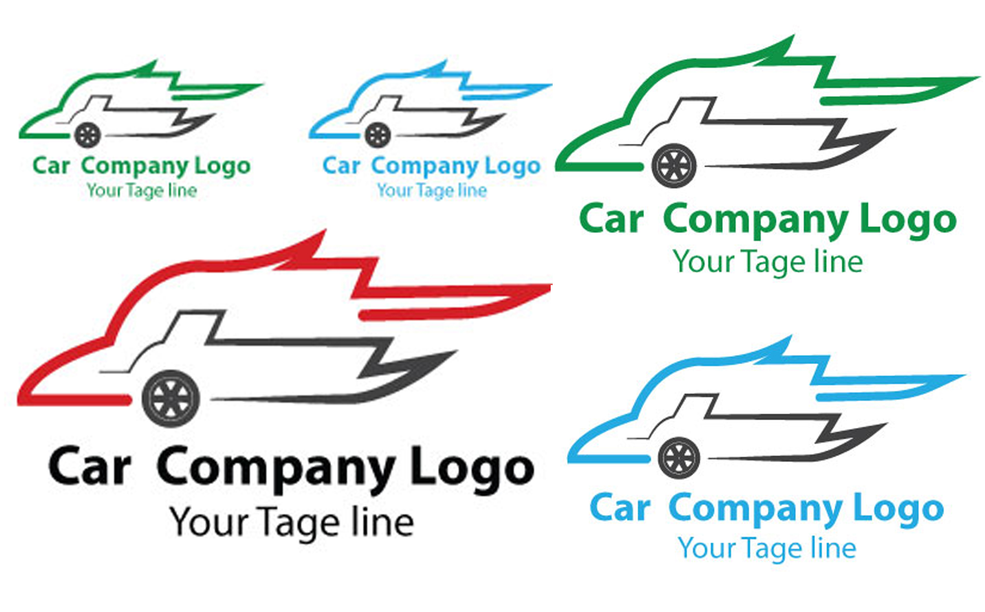 Download Шаблон логотипа "Car Design Logo Template" / Car Design Logo Template - Шаблон логотипа на тему графика auto automobile automotive black car logo shop corporate dealer design elegant flat future line lines mechanic motor professional race racing
