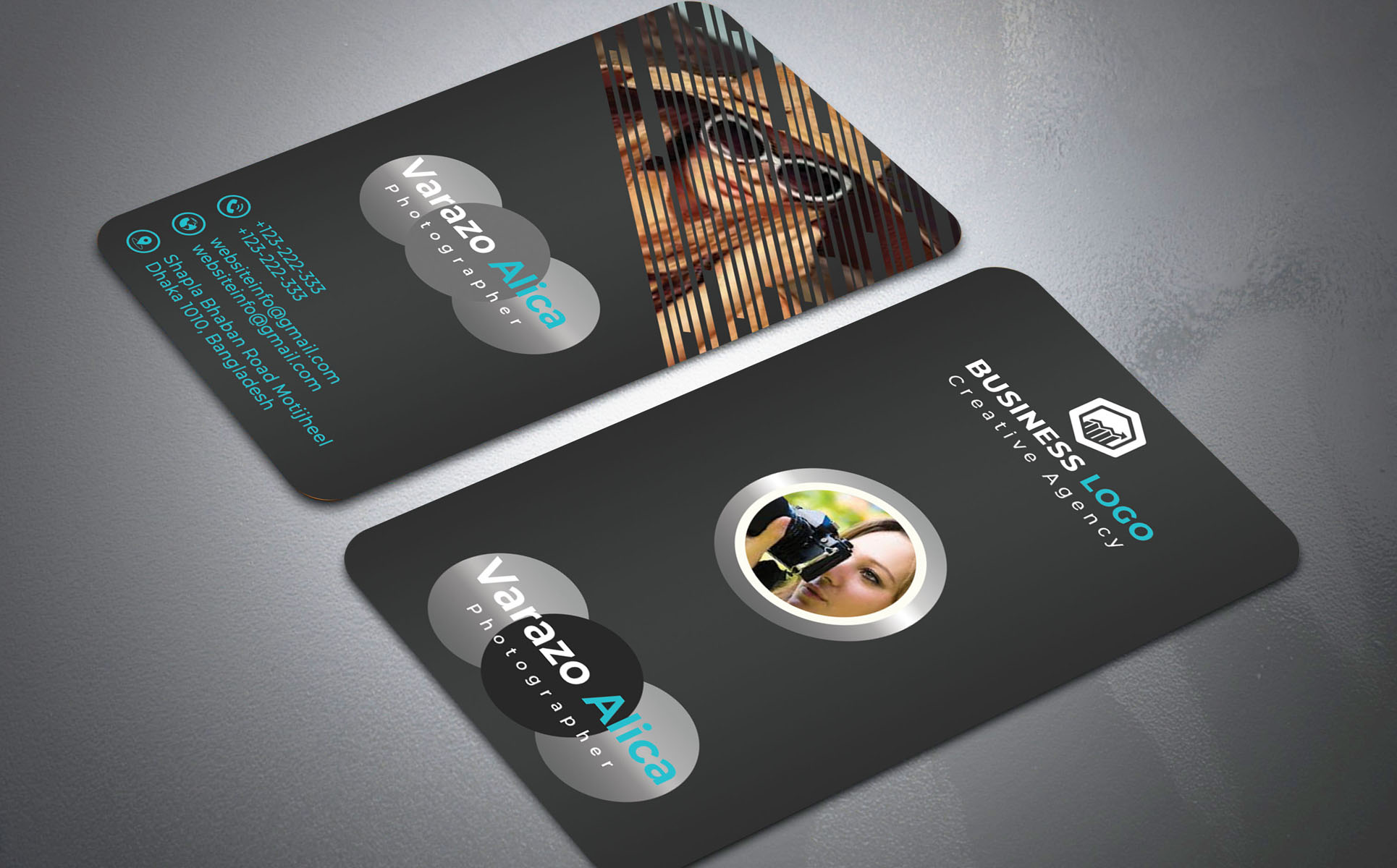 Download Фирменный стиль "Photography Business card - Corporate Identity Template" / Photography Business card - Corporate Identity Template - Фирменный стиль на тему графика agency,business,card,camera,clean,company,creative,design,freelance,individual,model,modern,orange,photo,photographer,photography,logo,professional,psd,shutter