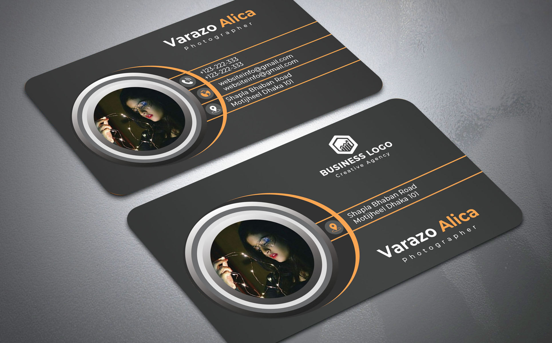 Download Фирменный стиль "Photography Business card - Corporate Identity Template" / Photography Business card - Corporate Identity Template - Фирменный стиль на тему графика business,card,corporate,creative,modern,organization,photographer,photography,picture,professional,shot,studio