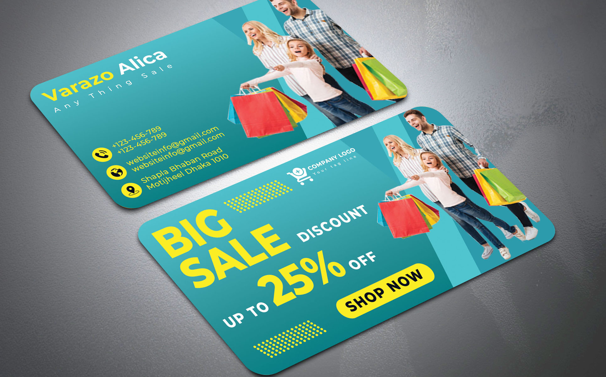 Download Фирменный стиль "Shopping Business card - Corporate Identity Template" / Shopping Business card - Corporate Identity Template - Фирменный стиль на тему графика brandpacks,business,card,template,contact,eps,illustrator,info,photoshop,pring,print,service,shop,printer,printing,psd