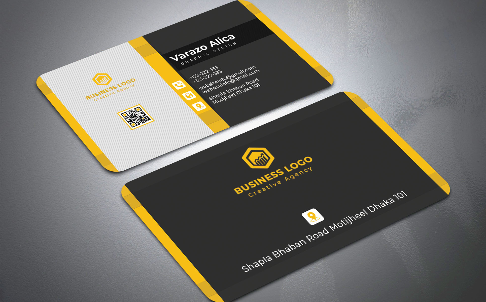 Download Фирменный стиль "Creative Business Card - Corporate Identity Template" / Creative Business Card - Corporate Identity Template - Фирменный стиль на тему графика agency,black,blue,business,card,clean,cmyk,company,corporate,creative,design,elegant,green,modern,orange,original,outstanding,photoshop,print,ready