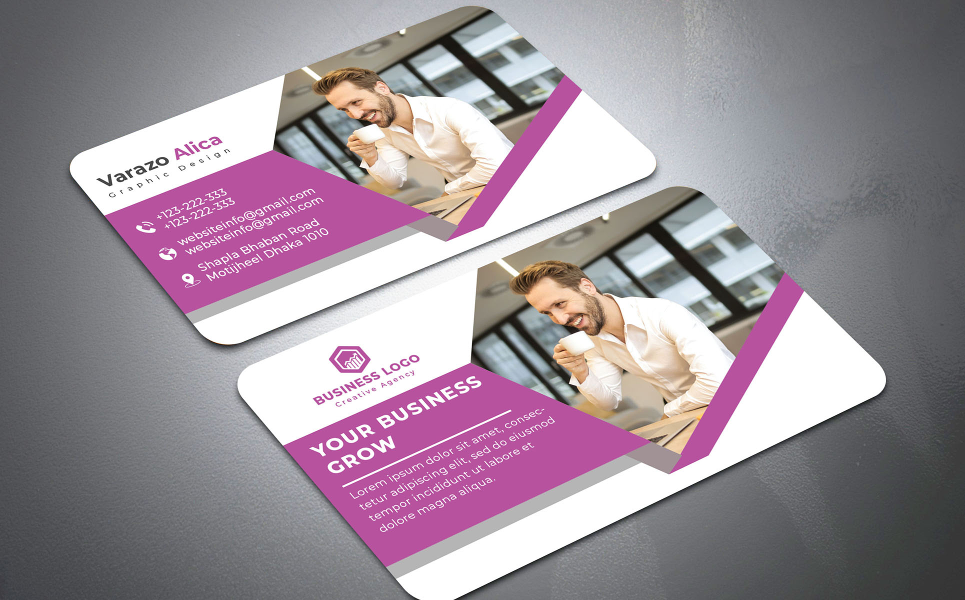 Download Фирменный стиль "Creative Business Card - Corporate Identity Template" / Creative Business Card - Corporate Identity Template - Фирменный стиль на тему графика agency,black,blue,business,card,clean,cmyk,company,corporate,creative,design,elegant,green,modern,orange,original,outstanding,photoshop,print,ready