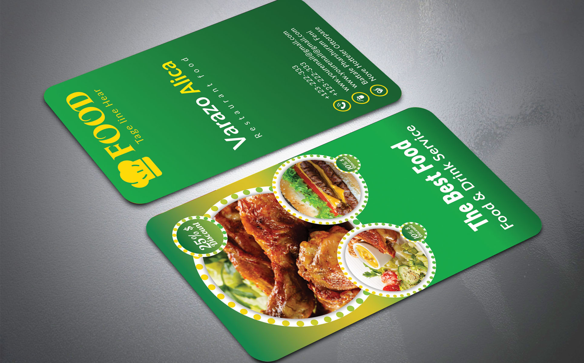 Download Фирменный стиль "Restaurant Business Card - Corporate Identity Template" / Restaurant Business Card - Corporate Identity Template - Фирменный стиль на тему графика burger,business,card,chef,coffee,corporate,creative,dj,drink,dvd,fast,food,flyer,modern,night,party,photography,pizza,restaurant,business