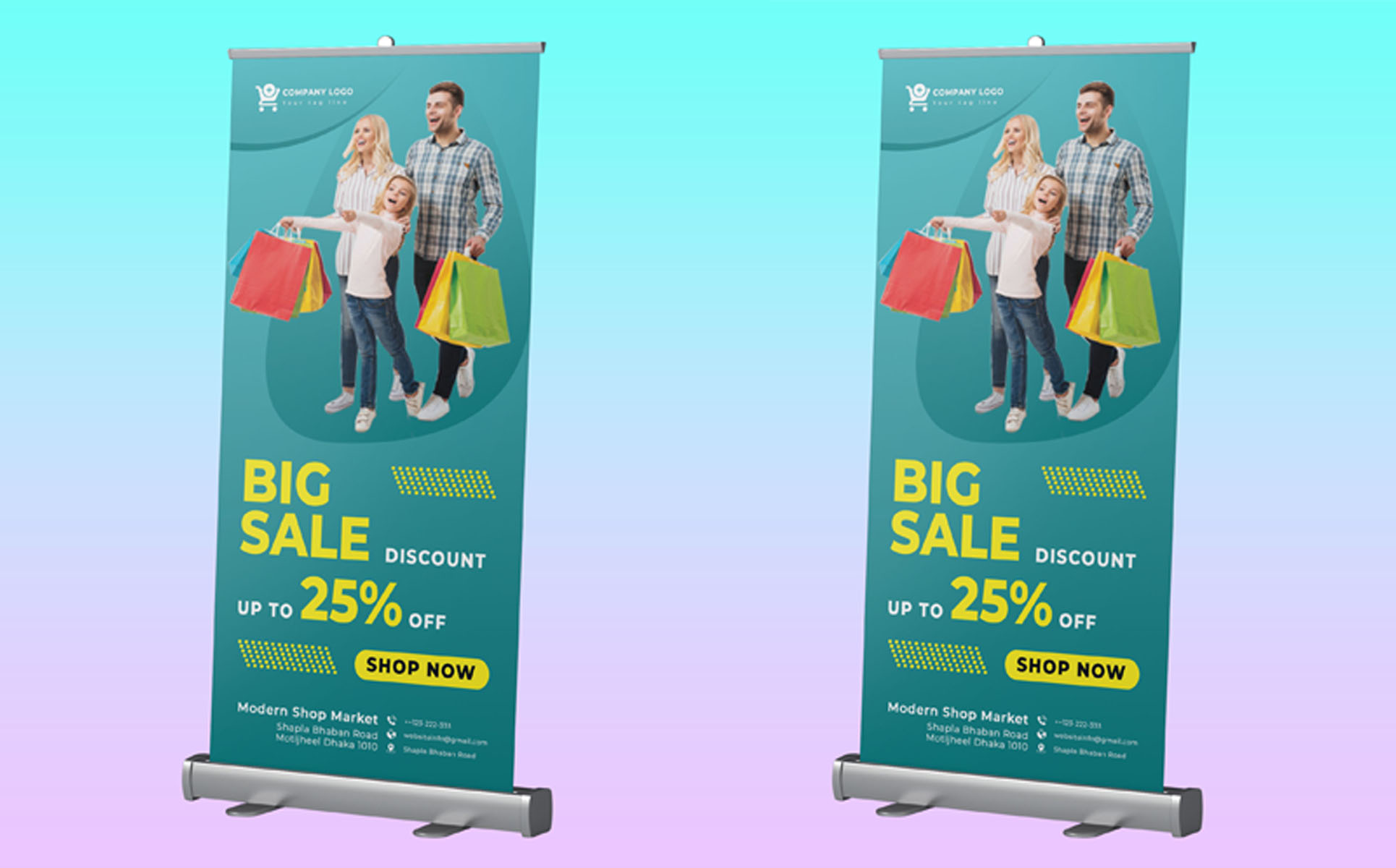 Download Фирменный стиль "Shop Roll up Banner - Corporate Identity Template" / Shop Roll up Banner - Corporate Identity Template - Фирменный стиль на тему графика ad,advert,advertisement,banners,business,corporate,custom,publishing,digital,flyer,pamphlet,press,print,ready,printer,roll,up,shop,shopping