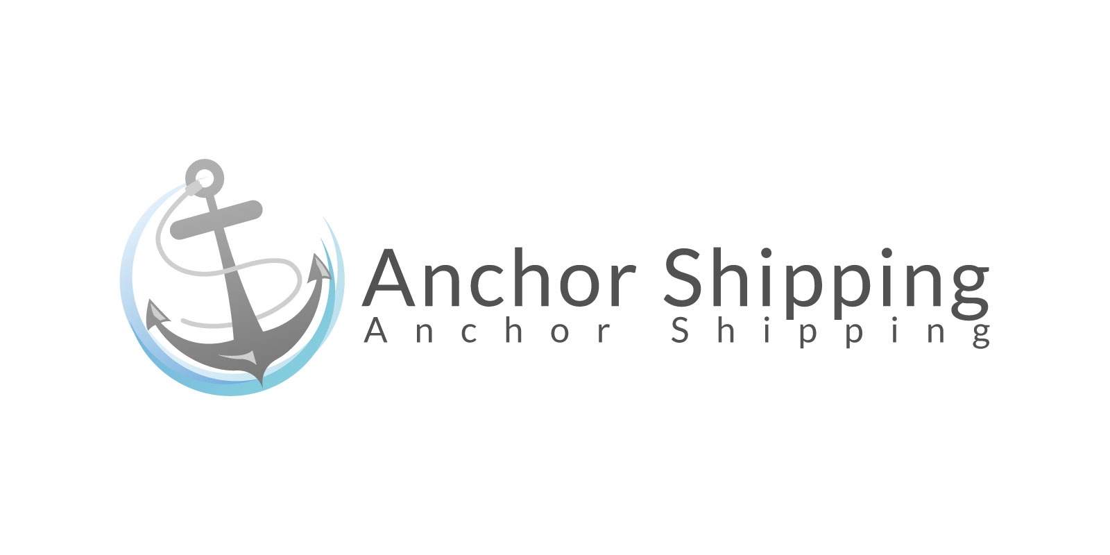 Download Шаблон логотипа "Anchor Shipping Logo Template" / Anchor Shipping Logo Template - Шаблон логотипа на тему графика logo,blue,sea,ship,sport,water,anchor,sailor,team,s,pier