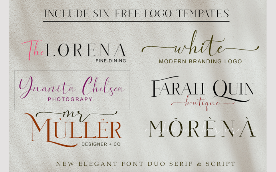 Download Шрифт "Gutten fighter Duo w/ Bonus 6 Logos Font" / Gutten fighter Duo w/ Bonus 6 Logos Font - Шрифт на тему графика logo font branding serif signaturefont logofont brandingfont corporate opentype elegantfont