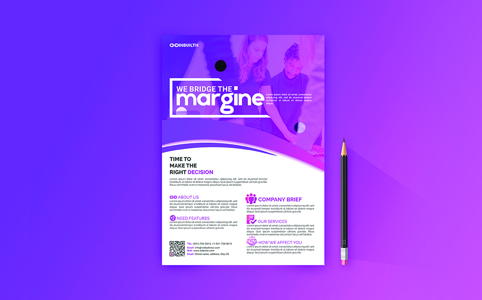 Download Фирменный стиль "Business Flyer - Corporate Identity Template" / Business Flyer - Corporate Identity Template - Фирменный стиль на тему графика a4 standard corporate flyer multipurpose corporate business presentation stationery