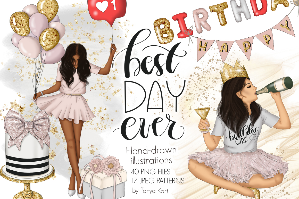 Download Иллюстрация "Best Day Ever Graphic Design - Illustration" / Best Day Ever Graphic Design - Illustration - Иллюстрация на тему графика balloons clipart birthday girls blog graphics planner stickers surfaces image celebration cartoon invitation collection greeting decoration gift design anniversary background