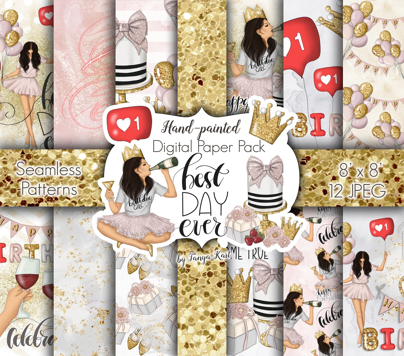 Download Иллюстрация "Best Day Ever Graphic Design - Illustration" / Best Day Ever Graphic Design - Illustration - Иллюстрация на тему графика balloons clipart birthday girls blog graphics planner stickers surfaces image celebration cartoon invitation collection greeting decoration gift design anniversary background