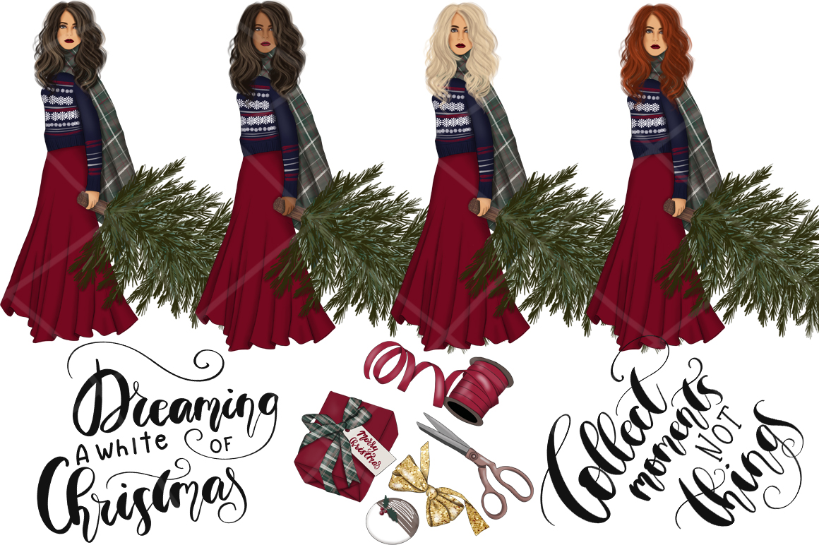 Download Иллюстрация "Wonderful Time Clipart & Patterns - Illustration" / Wonderful Time Clipart & Patterns - Illustration - Иллюстрация на тему графика bear sublimation surface girls dog christmas new year reindeer sticker noel pattern clipart scrapbooking frozen tree winter illustration xmas snow