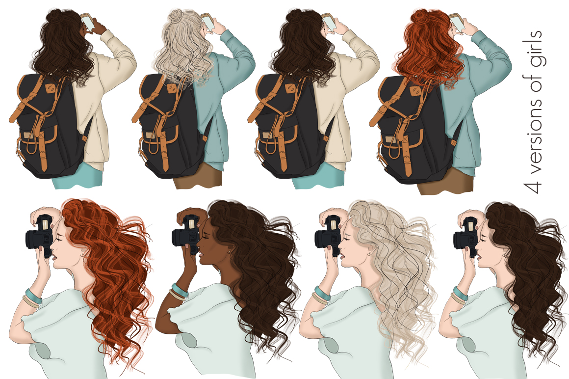 Download Иллюстрация "Adventure More Hand Drawn Design Kit - Illustration" / Adventure More Hand Drawn Design Kit - Illustration - Иллюстрация на тему графика adventure,stickers,blog,clipart,girls,travel,illustration,planning,summer,tourism,world,trip,map,explore,vacation,journey,pattern,paper,mountains,fashion