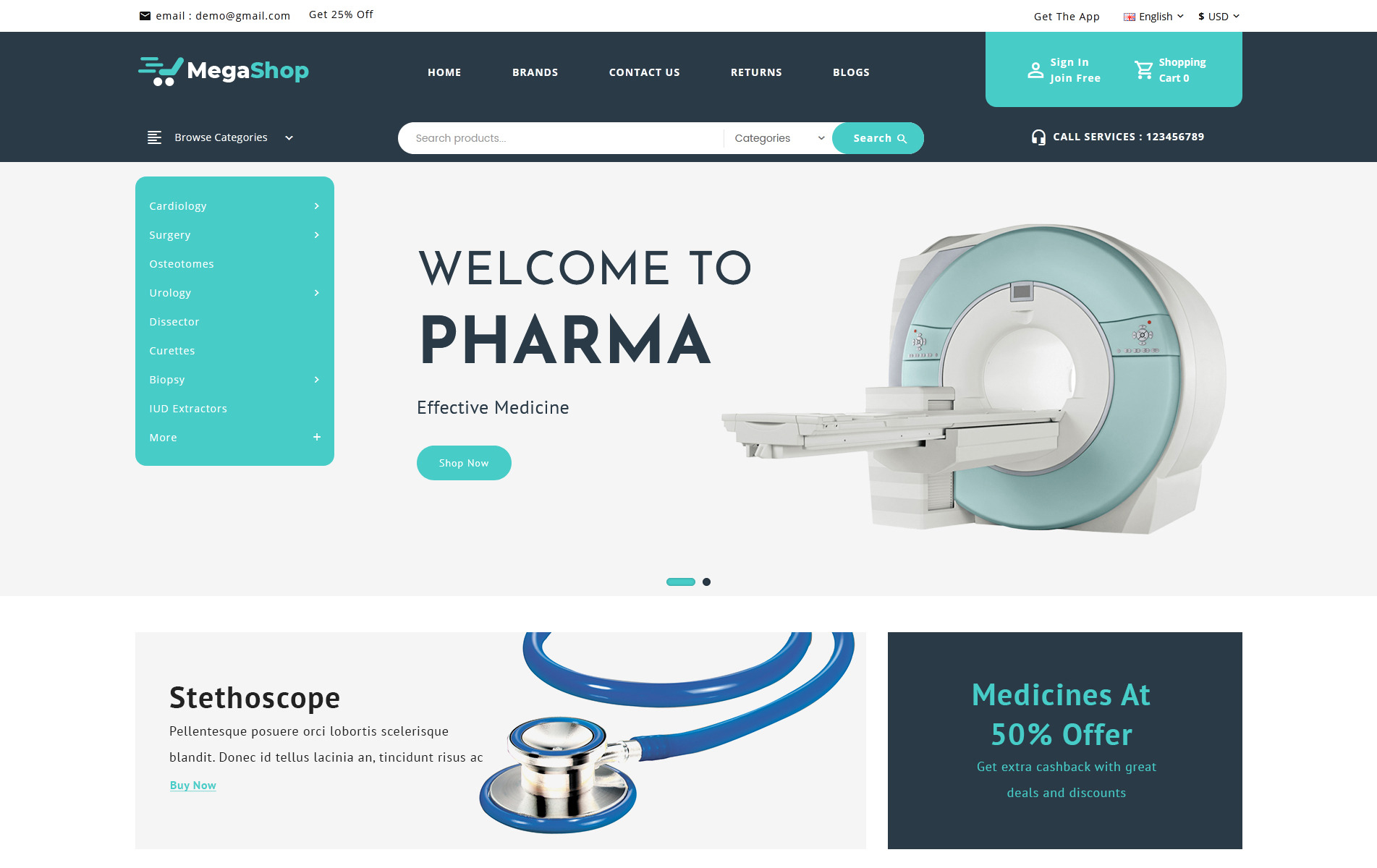 Megashop - Responsive Multipurpose OpenCart Template