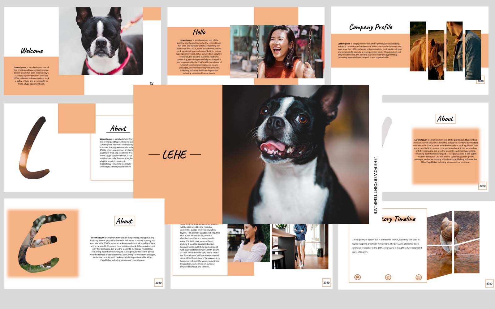 LEHE PowerPoint Template