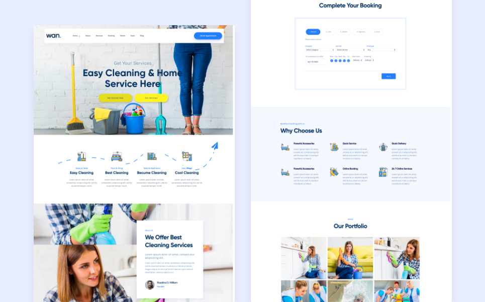 Wan - IT Software Service & Agency WordPress Theme