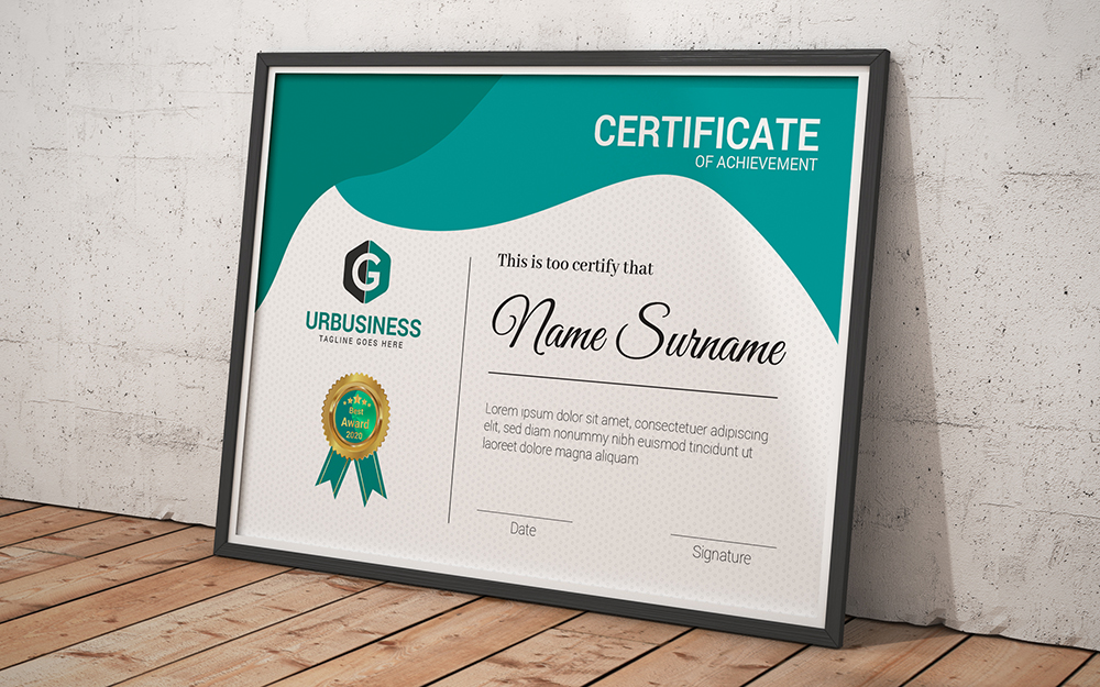 Download Шаблон сертификата "Completion Certificate Template" / Completion Certificate Template - Шаблон сертификата на тему графика achievement,appreciation,award,diploma,completion,acknowledgement,landscape,eyelash,nail,extension,modern,luxury,vertical,professional,training,red,blue,gold,green,yellowundefined