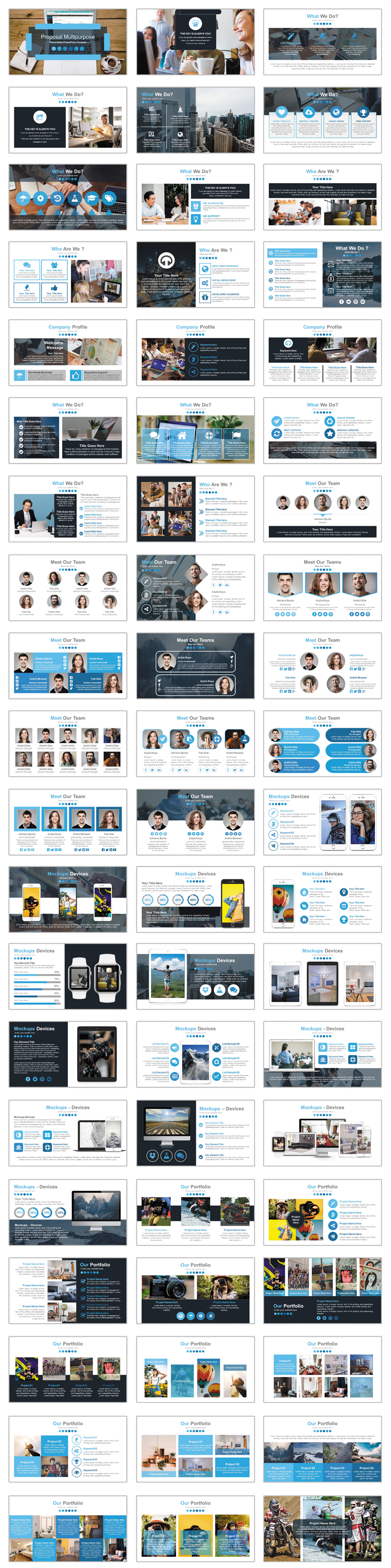 Marketing Solutions PowerPoint Template