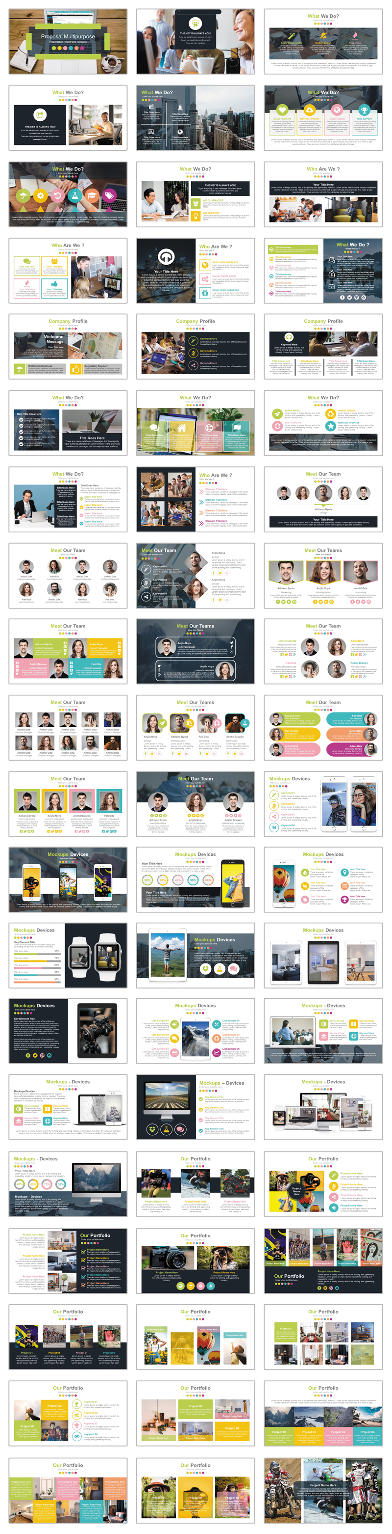 Trending Solutions PowerPoint Template