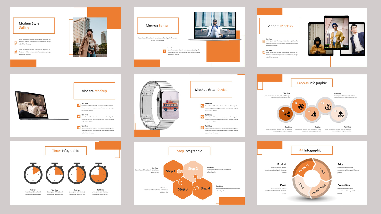 Farisa Creative Business PowerPoint Template