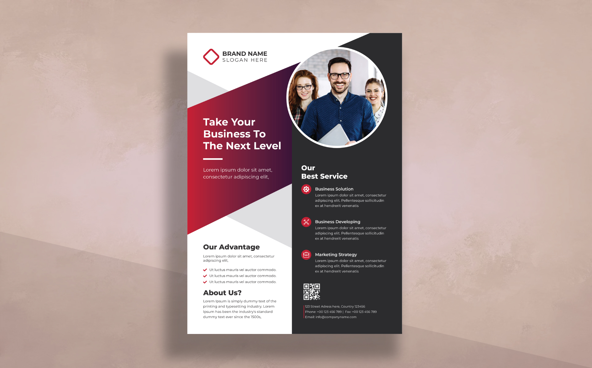 Download Фирменный стиль "Flyer - Corporate Identity Template" / Flyer - Corporate Identity Template - Фирменный стиль на тему графика a4,advertising,agency,business,flyer,clean,company,consultant,corporate,creative,design,handout,leaflet,magazine,marketing,modern,multipurpose,newspaper,photoshop,poster