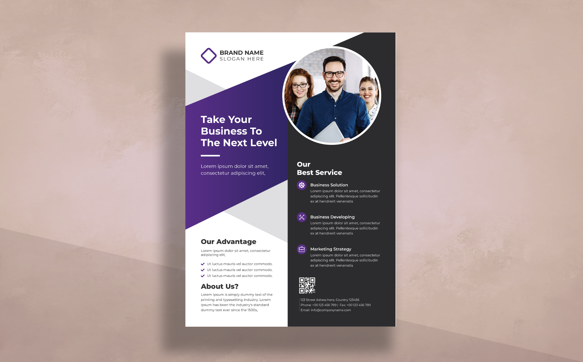 Download Фирменный стиль "Flyer - Corporate Identity Template" / Flyer - Corporate Identity Template - Фирменный стиль на тему графика a4,advertising,agency,business,flyer,clean,company,consultant,corporate,creative,design,handout,leaflet,magazine,marketing,modern,multipurpose,newspaper,photoshop,poster