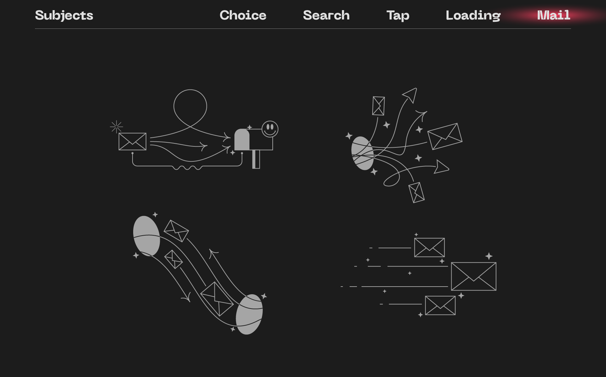 Download Иллюстрация "Tokyo Ilustrations Pack - Illustration" / Tokyo Ilustrations Pack - Illustration - Иллюстрация на тему графика illustrations,set,pack,vector,outline,stroke,mail,choice,loading,search,tap