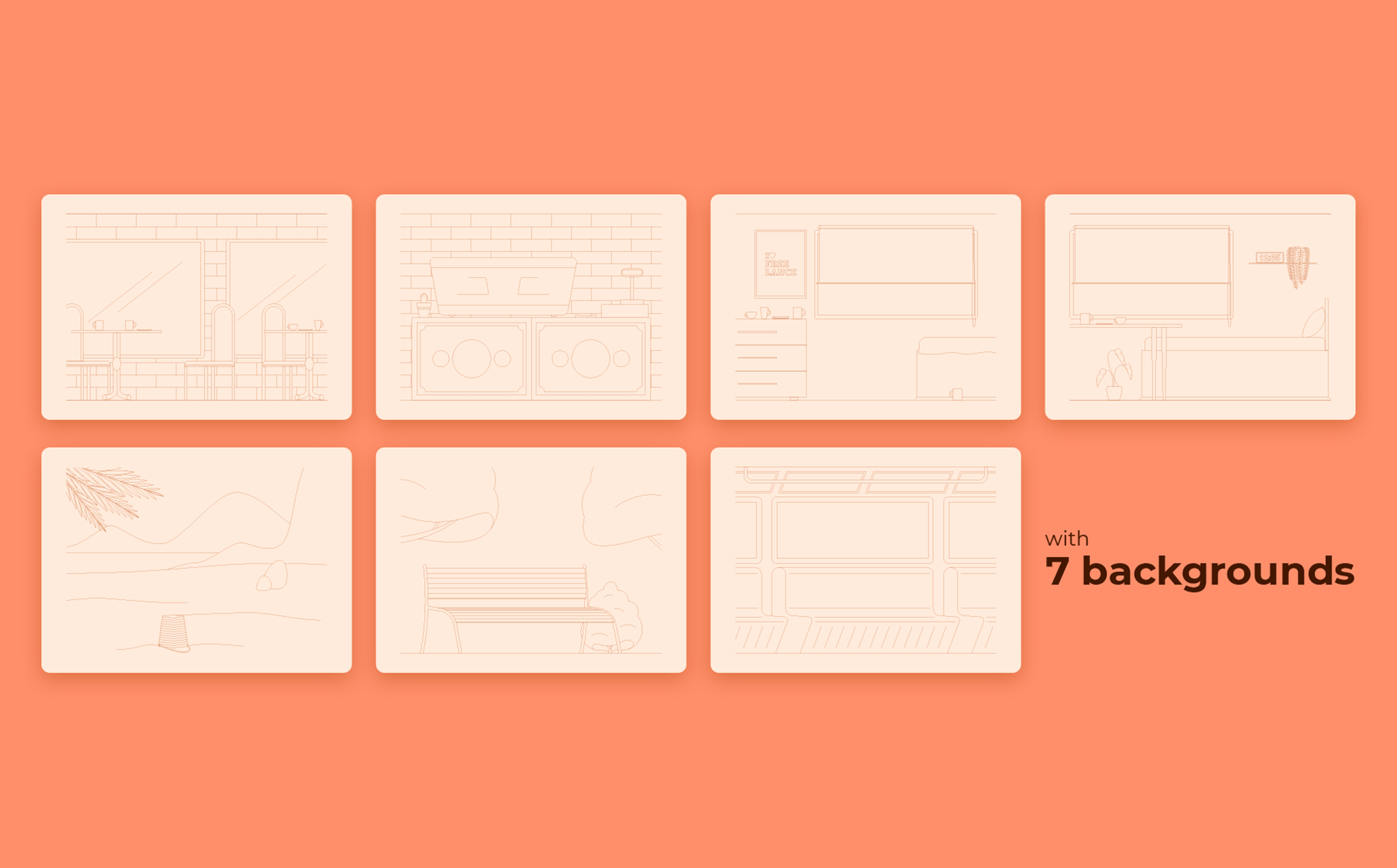 Download Иллюстрация "Freelance Guy Set - Illustration" / Freelance Guy Set - Illustration - Иллюстрация на тему графика character,design,illustrations,pack,set,freelance,guy,web,men,freelancer,project,work,ai,eps,png,svg