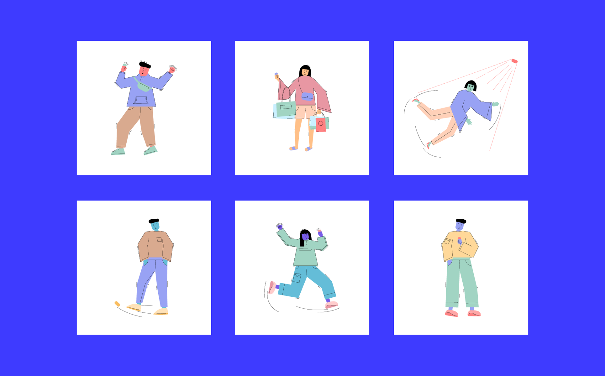 Download Иллюстрация "Social Media Life Set - Illustration" / Social Media Life Set - Illustration - Иллюстрация на тему графика illustration,character,design,set,pack,web,phone,social,media