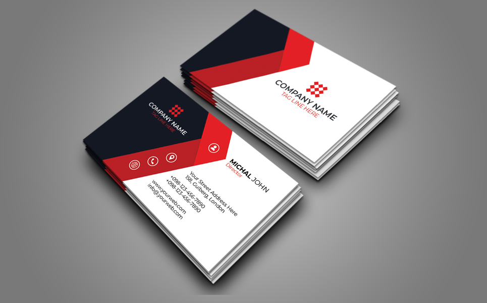 Download Фирменный стиль "Modern Business Card Design - Corporate Identity Template" / Modern Business Card Design - Corporate Identity Template - Фирменный стиль на тему графика black,blue,both,side,business,card,creative,design,desinger,fluer,graphic,green,landscape,modern,official,pack,print,ready,professional,psd