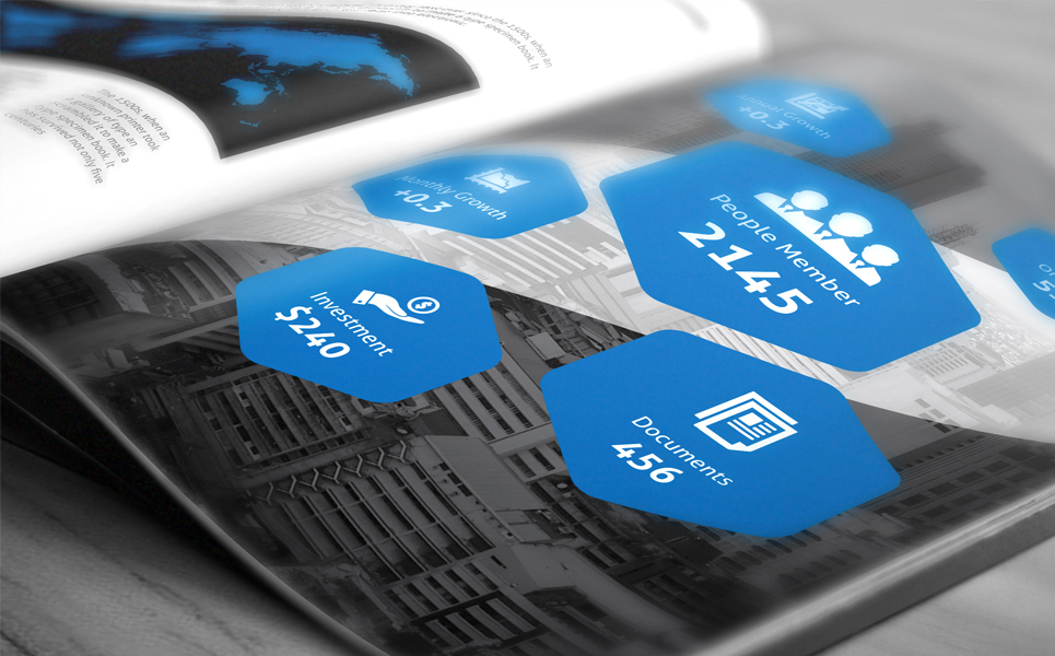 Download Фирменный стиль "Annual Report - Corporate Identity Template" / Annual Report - Corporate Identity Template - Фирменный стиль на тему графика annual,report,template,yearly,indesign,creative,id,idml,corporate,business