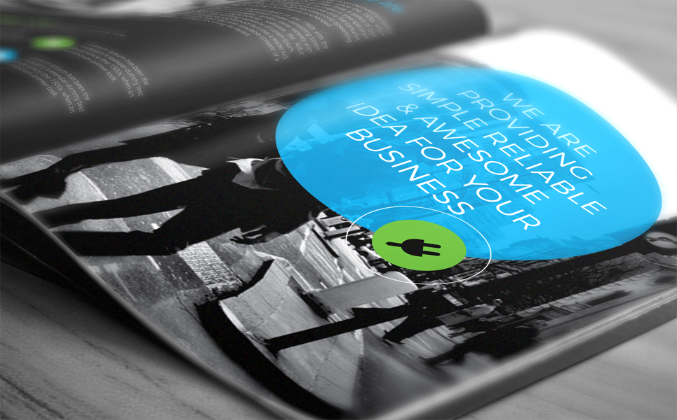 Download Фирменный стиль "Bi-fold Brochure - Corporate Identity Template" / Bi-fold Brochure - Corporate Identity Template - Фирменный стиль на тему графика bi-fold,brochure,template,cover,design,creative,leflet,flyer,corporate,indesign,book,report,company