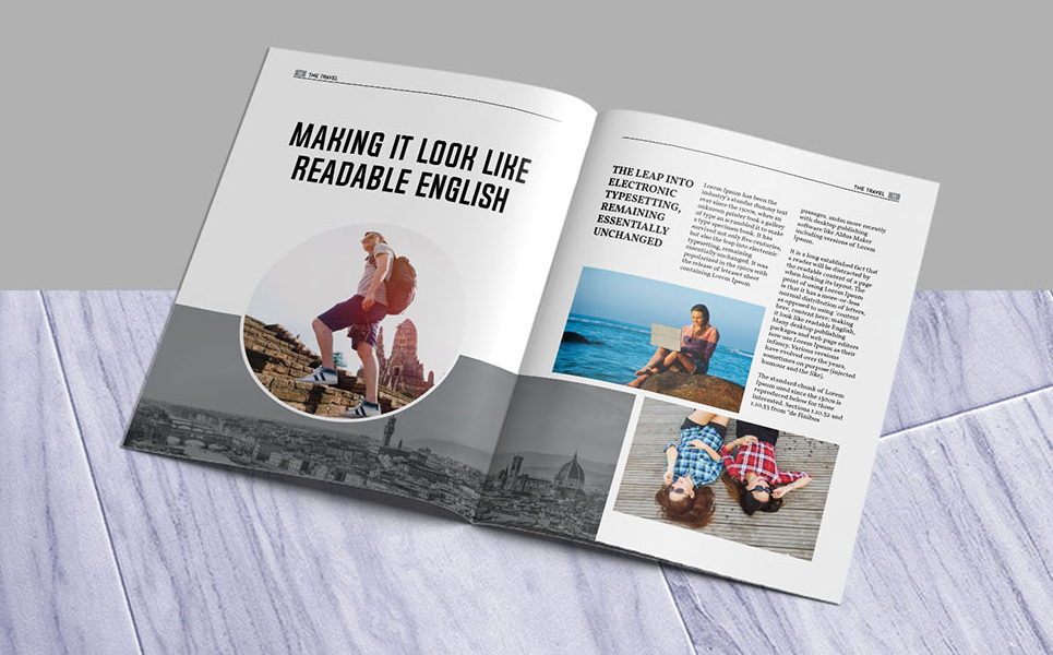 Download Magazine Template "Design Magazine Template" / Design Magazine Template - Magazine Template на тему графика magazine,template,design,corporate,business,newdesign,creative,idea