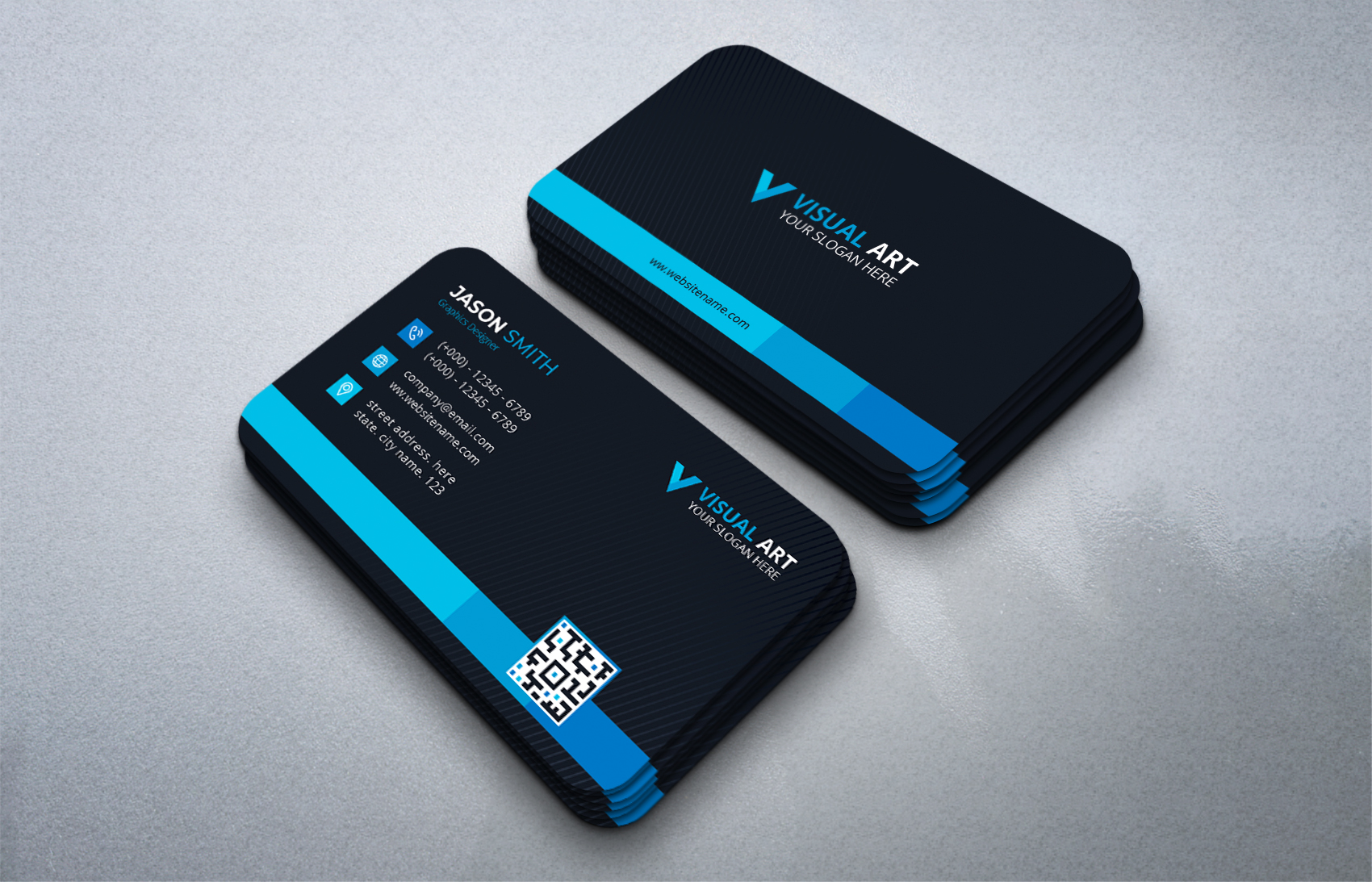 Download Фирменный стиль "Simple Business Card - Corporate Identity Template" / Simple Business Card - Corporate Identity Template - Фирменный стиль на тему графика business,card,corporate,card,identity,modern,template,visiting,company,print,ready,abstract,clean,logo,creative,presentation,contact,professional,identity,colorfulundefined