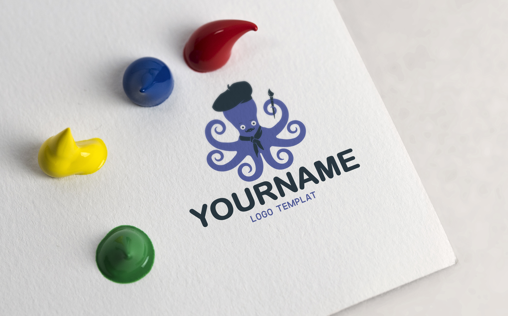 Download Шаблон логотипа "Artistic Logo Template" / Artistic Logo Template - Шаблон логотипа на тему графика artistic,logo