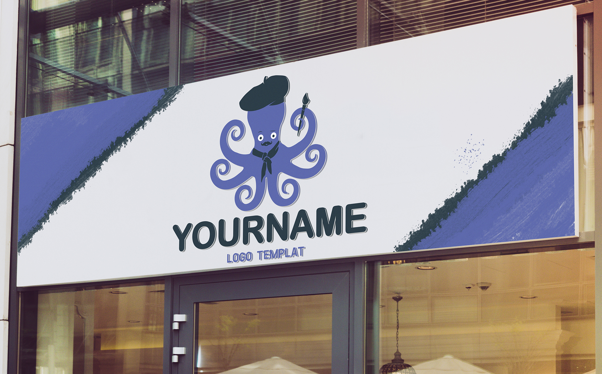 Download Шаблон логотипа "Artistic Logo Template" / Artistic Logo Template - Шаблон логотипа на тему графика artistic,logo