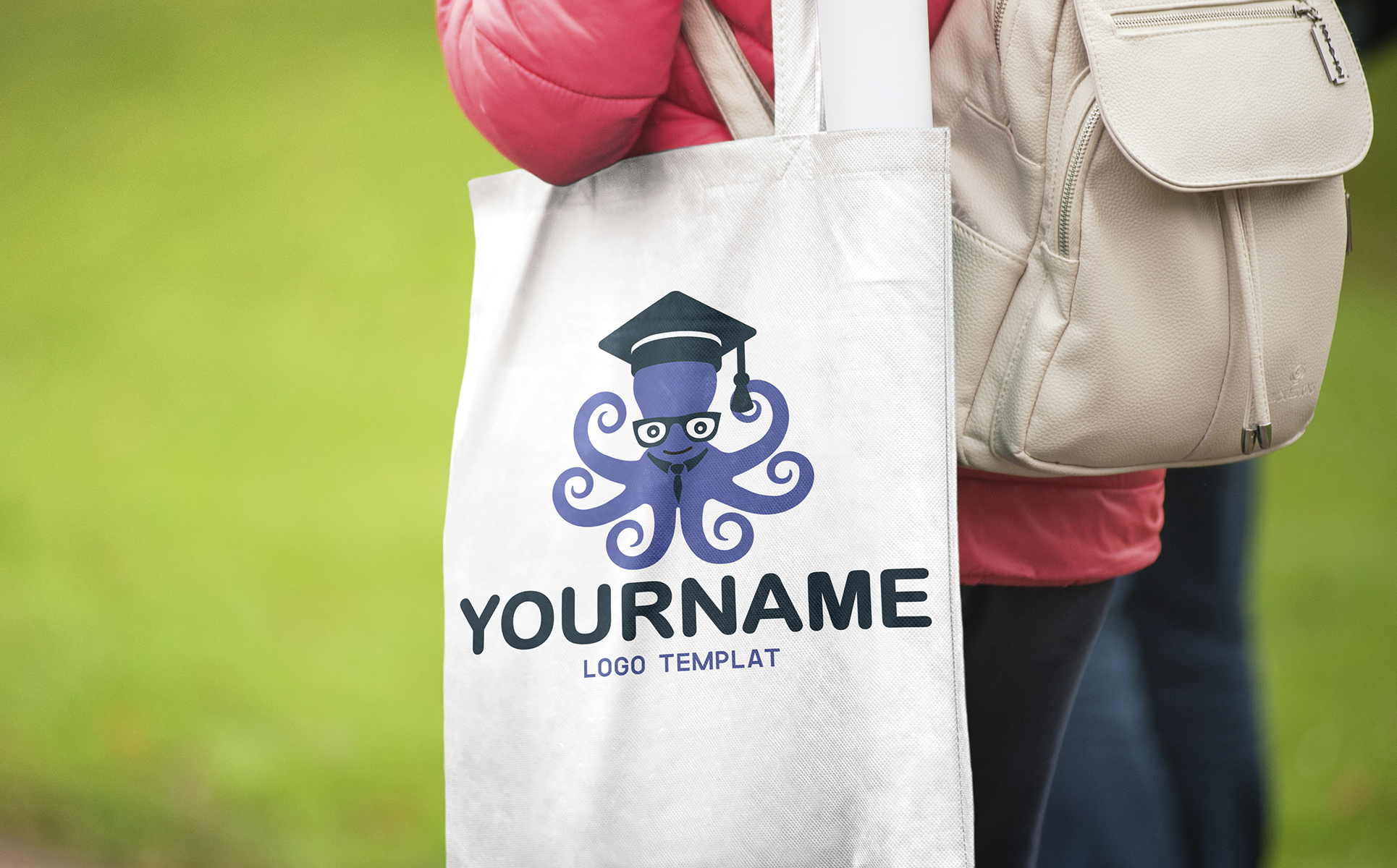 Download Шаблон логотипа "Book Logo Template" / Book Logo Template - Шаблон логотипа на тему графика book,logo,examine,investigate,work,explore,engage,learn,train