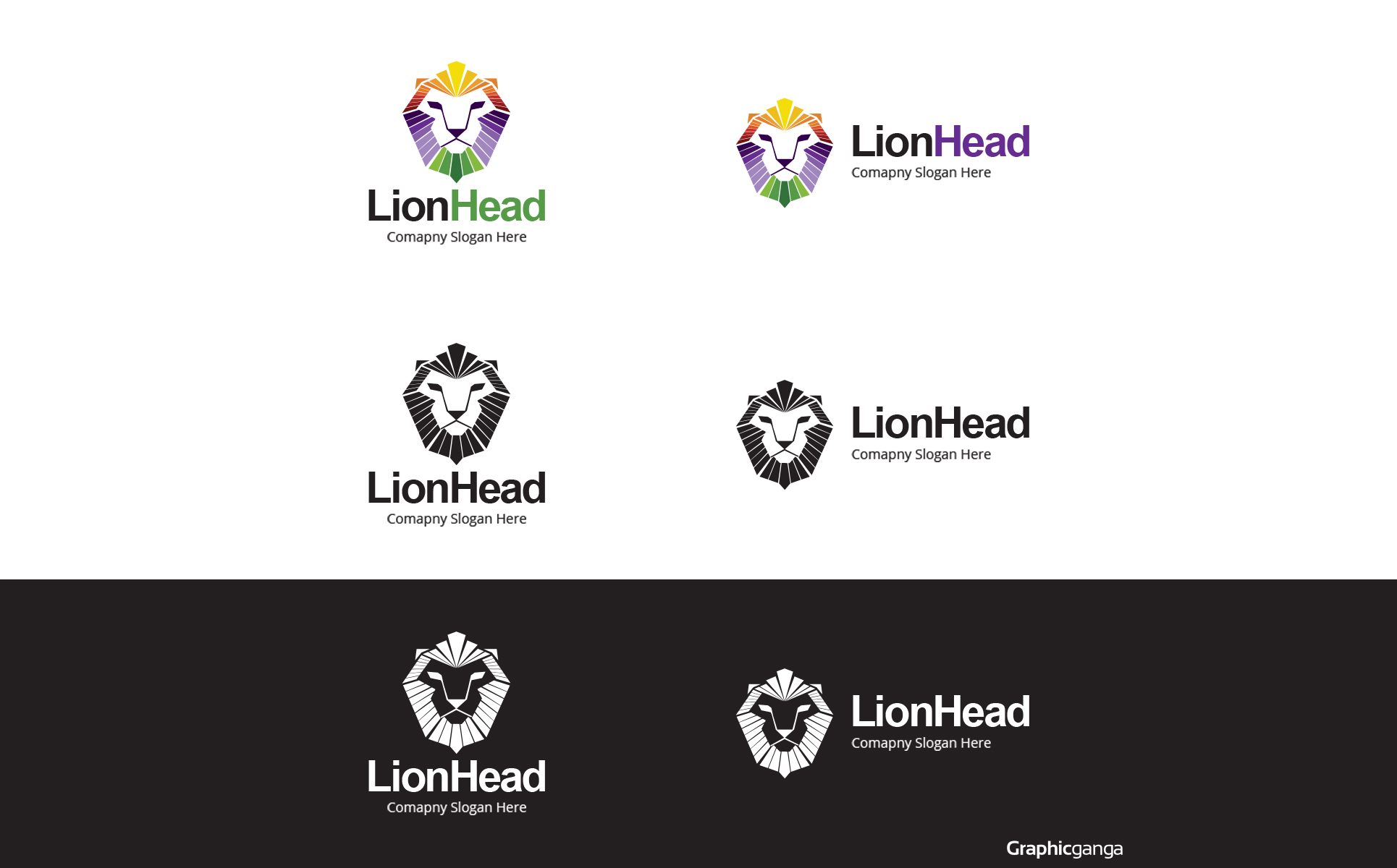 Download Шаблон логотипа "Lion Head Logo Template" / Lion Head Logo Template - Шаблон логотипа на тему графика animal,animals,branding,club,company,elegant,head,jungle,king,lion,logo,luxury,power,powerpoint,royal,sport,strength,strong,vector