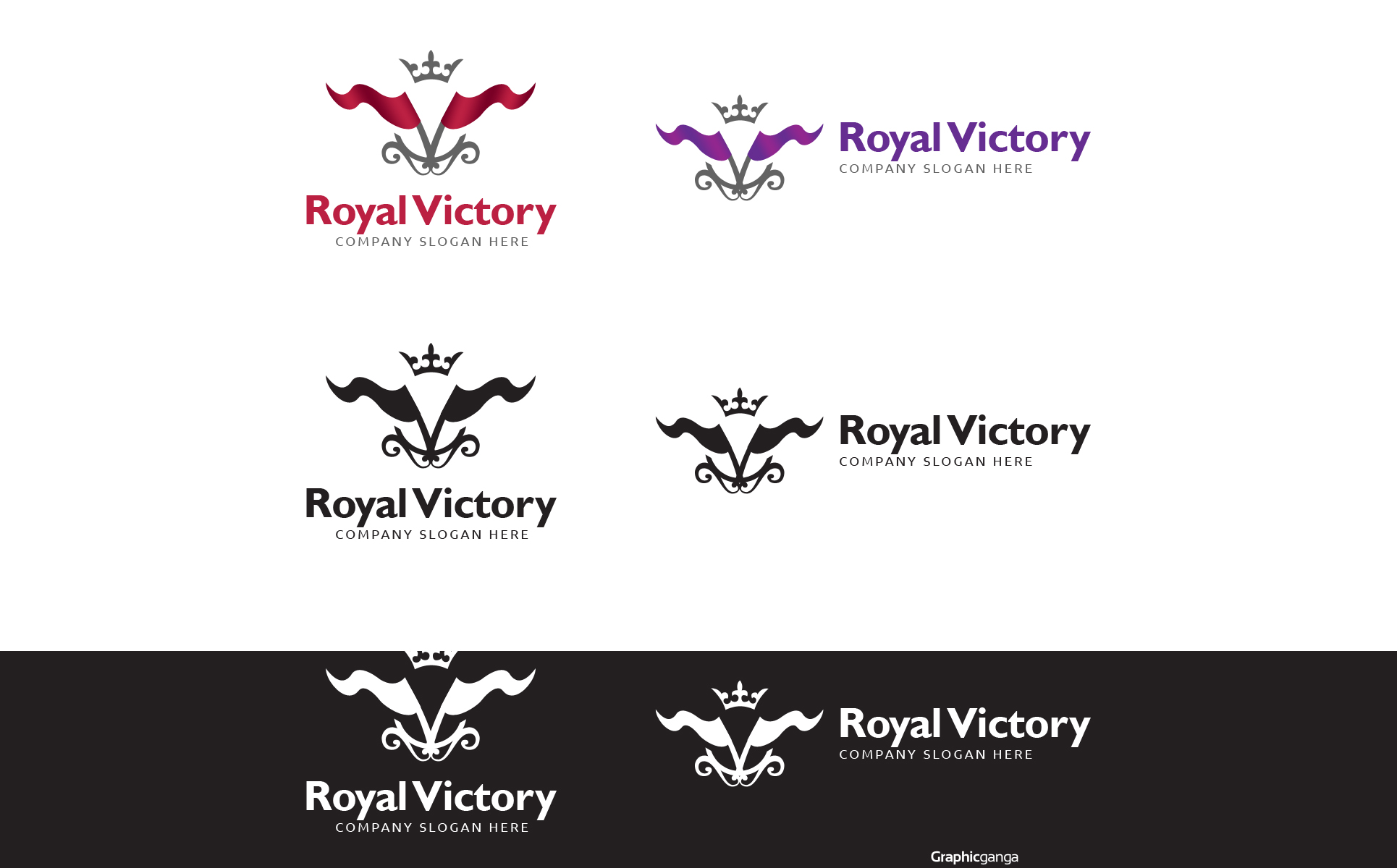 Download Шаблон логотипа "Royal Victory Logo Template" / Royal Victory Logo Template - Шаблон логотипа на тему графика royal,game,golf,polo,logo,business,modern,brand,creative,corporate,company,media,identity,professional,design,web,vector,branding,simple,studio