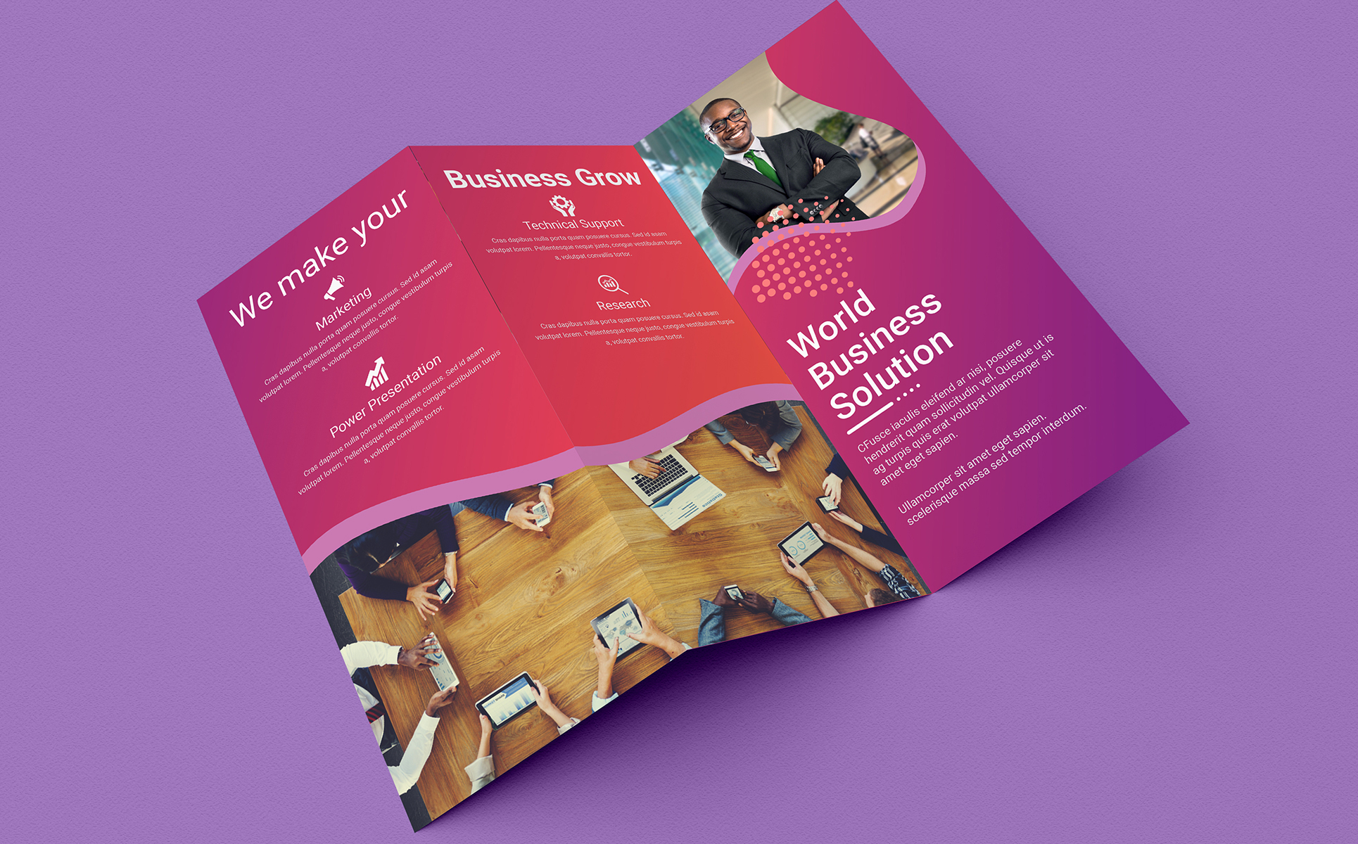 Download Фирменный стиль "Trifold Brochure Design - Corporate Identity Template" / Trifold Brochure Design - Corporate Identity Template - Фирменный стиль на тему графика concept,book,idea,trend,blank,template,trifold,promotion,leaflet,background,corporate,folder,print,marketing,creative,business,vector,company,tri-fold,gradient