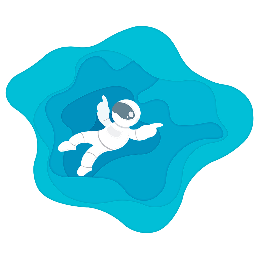 Astronaut - Vector Image