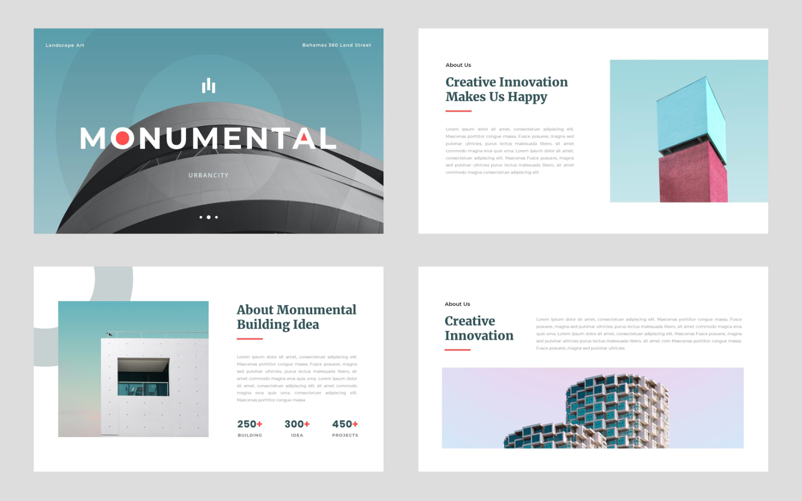Monumental - Creative PowerPoint Template