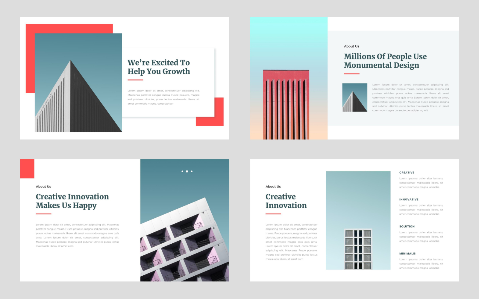 Monumental - Creative PowerPoint Template