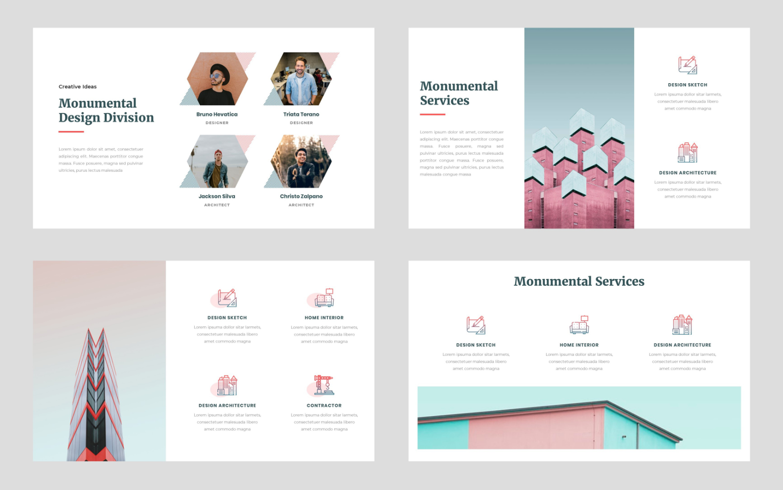 Monumental - Creative PowerPoint Template