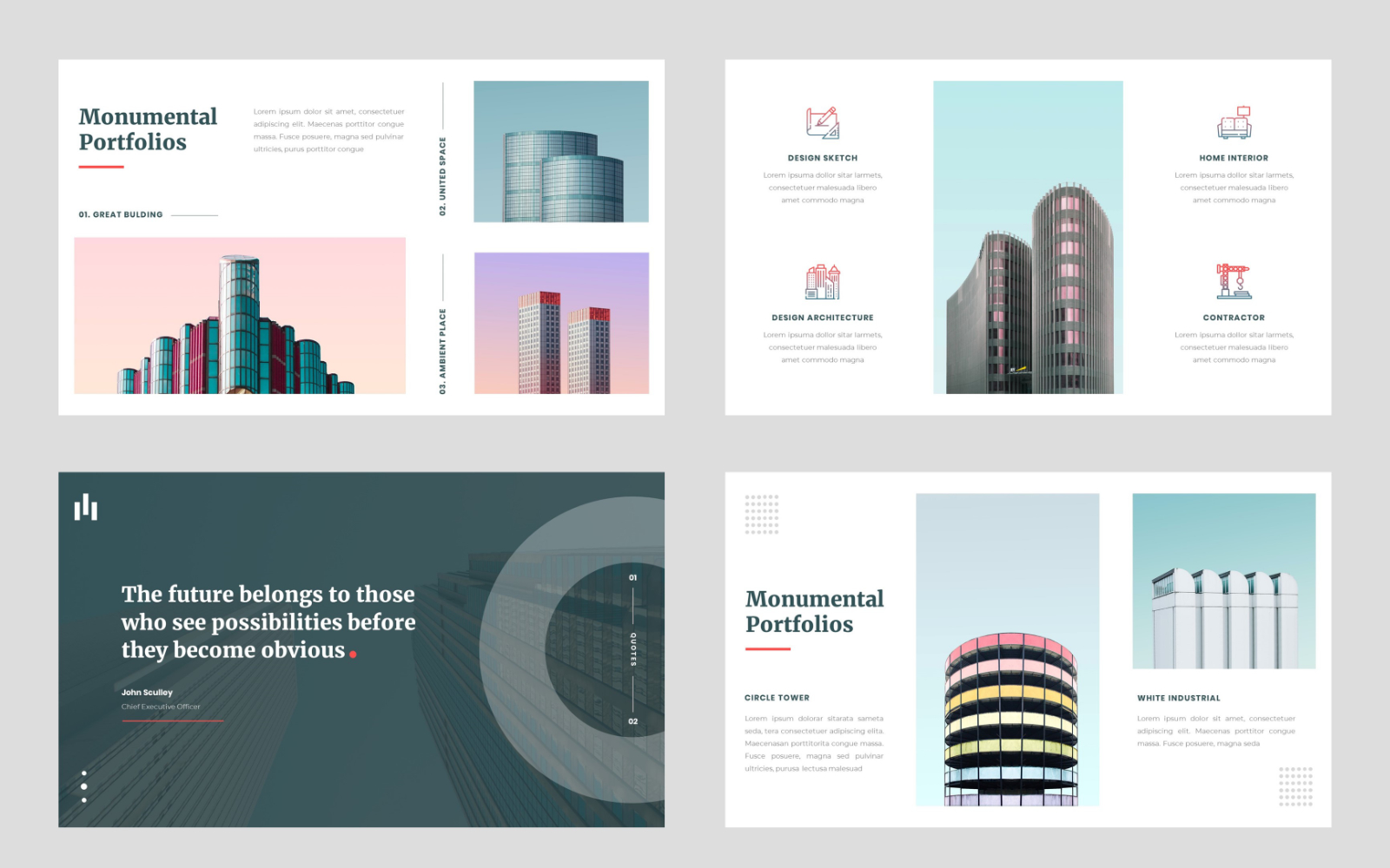 Monumental - Creative PowerPoint Template